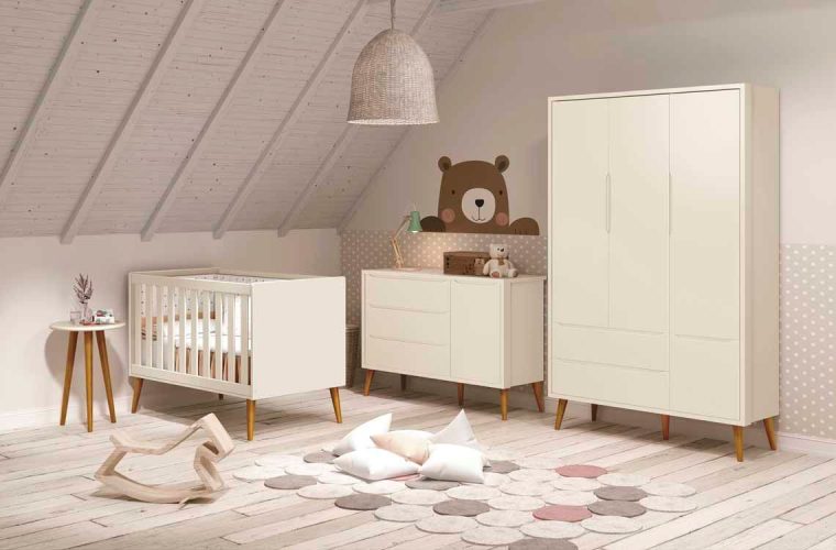 AMBIENTE THEO 3 PORTAS- AREIA MADEIRA