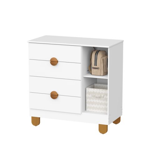 Apolo Cômoda Sapateira Aberta Branco