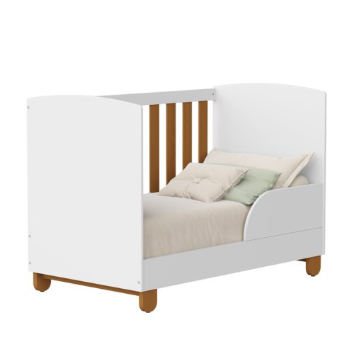 Apolo Mini Cama Branco-Savana