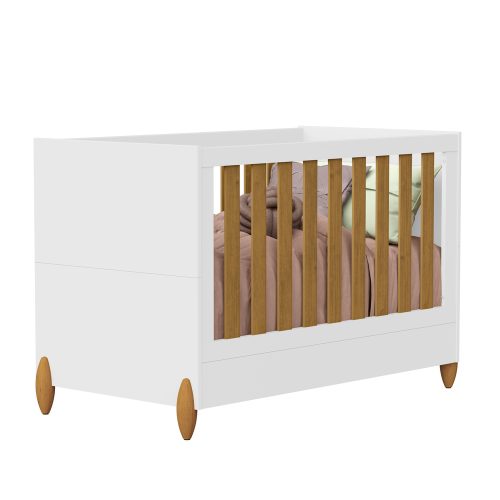 Berço Jade MDF Branco-Cinamomo