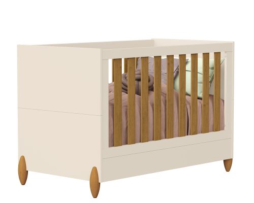 Berço Jade MDF OffWhite-Cinamomo
