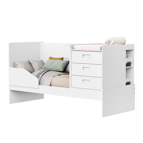 Berço Luna - Mini Cama Branco