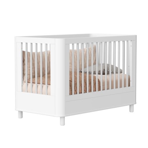 Boom 4P Berço Slim Nordic Branco-Branco