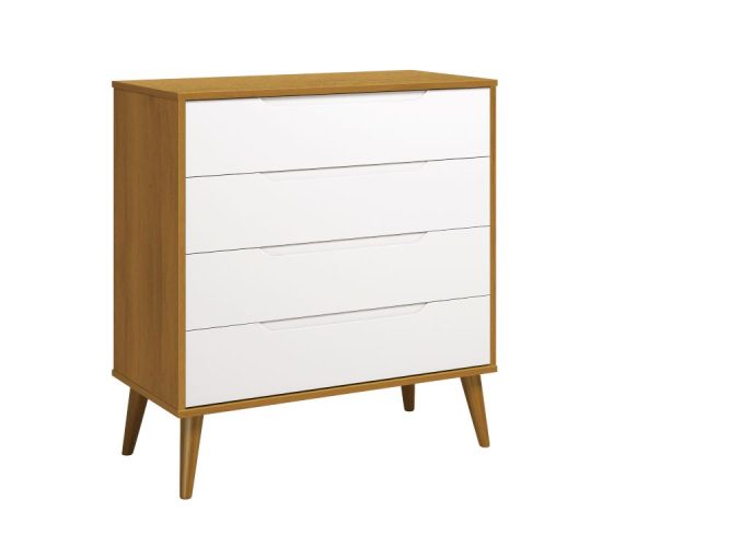 COMODA GAV MADEIRA RETRO- BRANCO SAVANA
