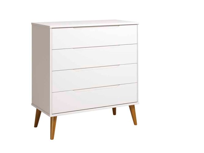 COMODA GAV MADEIRA RETRO- BRANCO