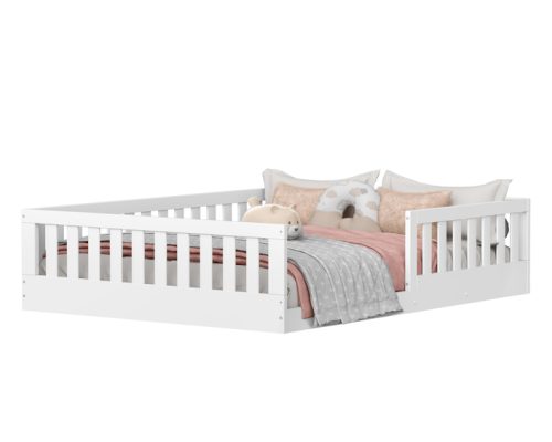 Cama Casal Tera Chão Branco