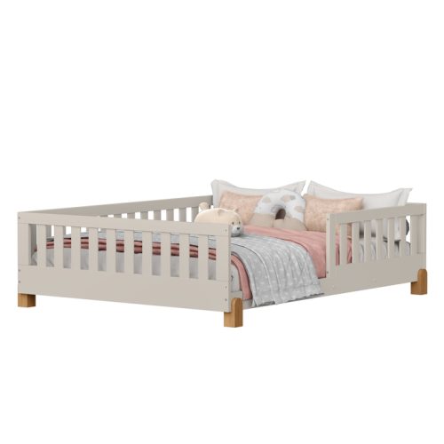 Cama Casal Tera Lotus Areia