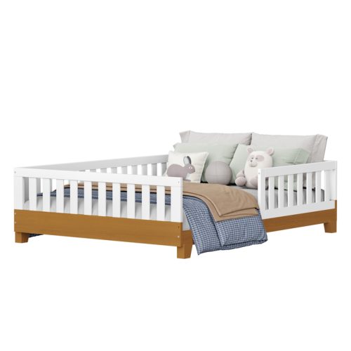 Cama Casal Tera Luna Branco-Savana