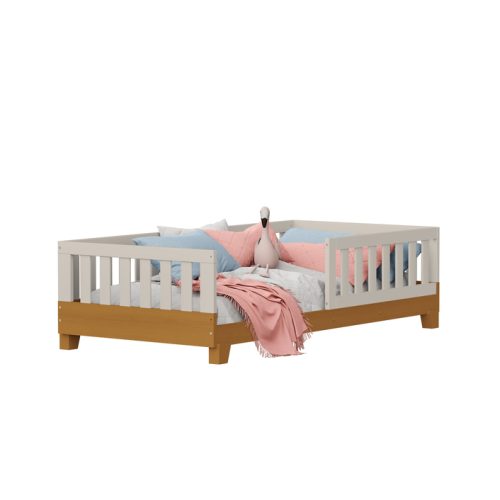 Cama Solteiro Tera Luna Areia-Savana