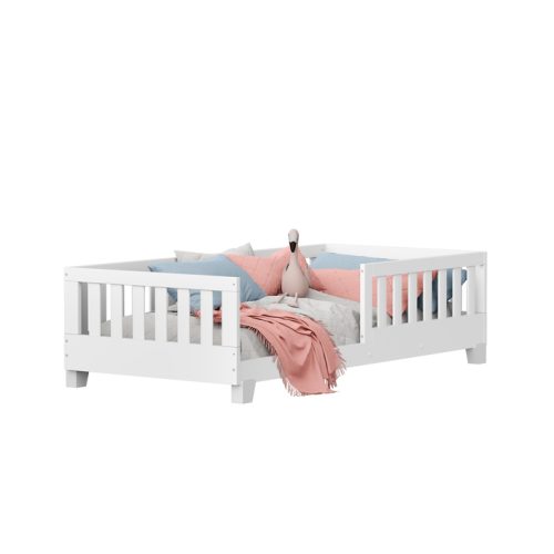Cama Solteiro Tera Luna Branco