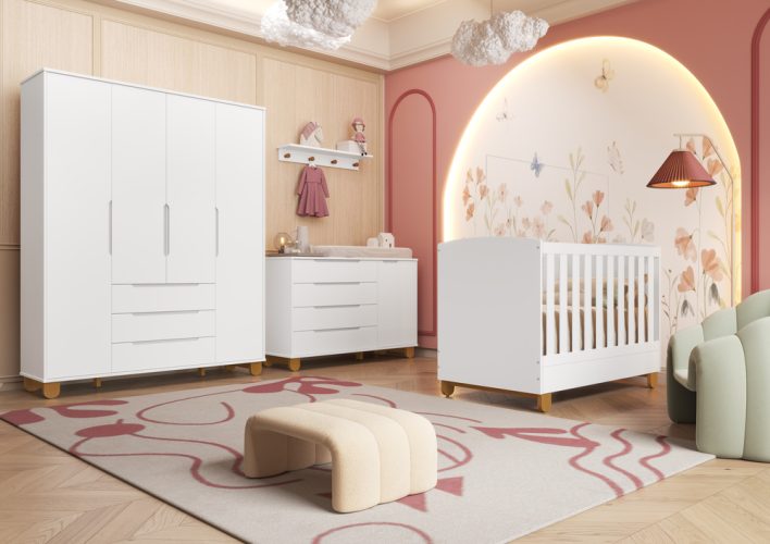 Dormitório Elfe Apollo Branco