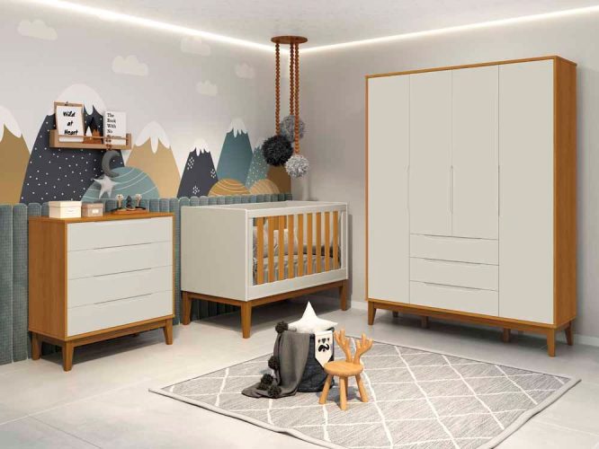 ELFE CLASSIC GAVETEIRO MADEIRA-AREIA SAVANA