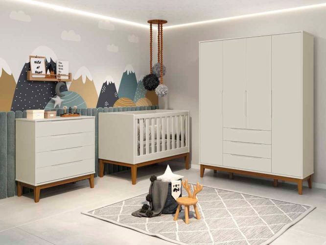 ELFE CLASSIC GAVETEIRO MADEIRA-AREIA