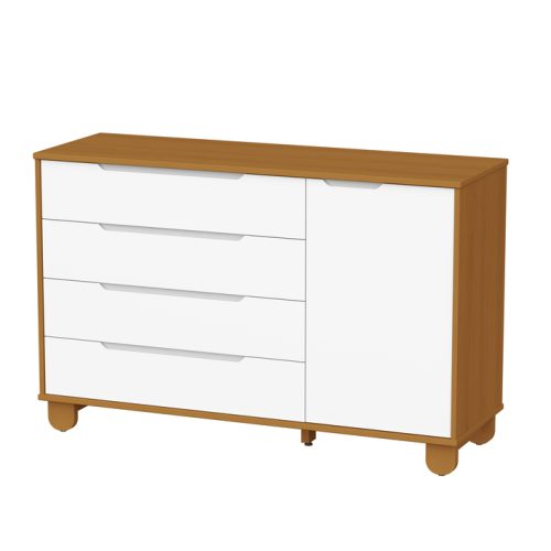 Elfe-Apolo Cômoda Sapateira Branco-Savana