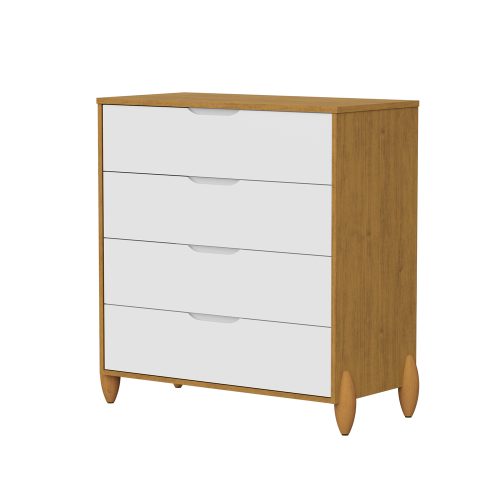 Jade Cômoda Gaveteiro Branco-Cinamomo