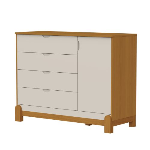 Lotus Cômoda Sapateira Lisa Areia-Savana