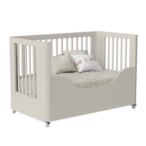 Mini Cama Boom Slim Wheels Areia-Areia
